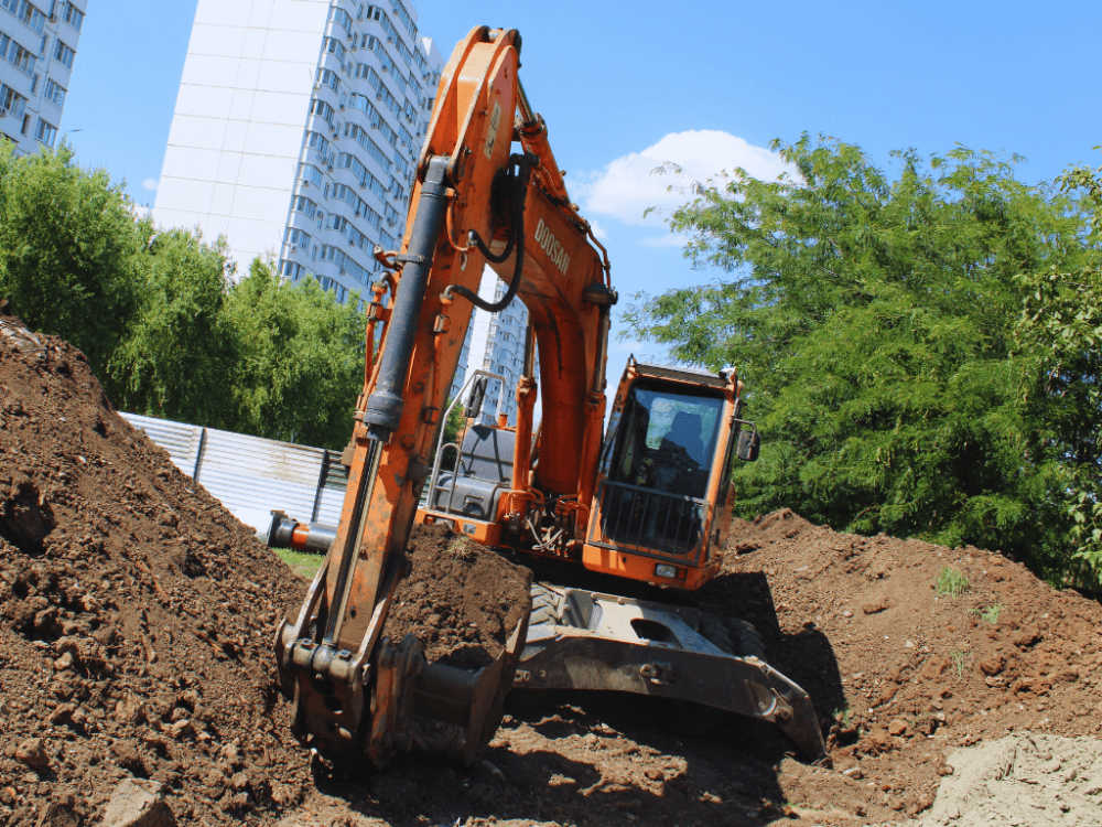 Экскаватор колёсный Doosan DX190